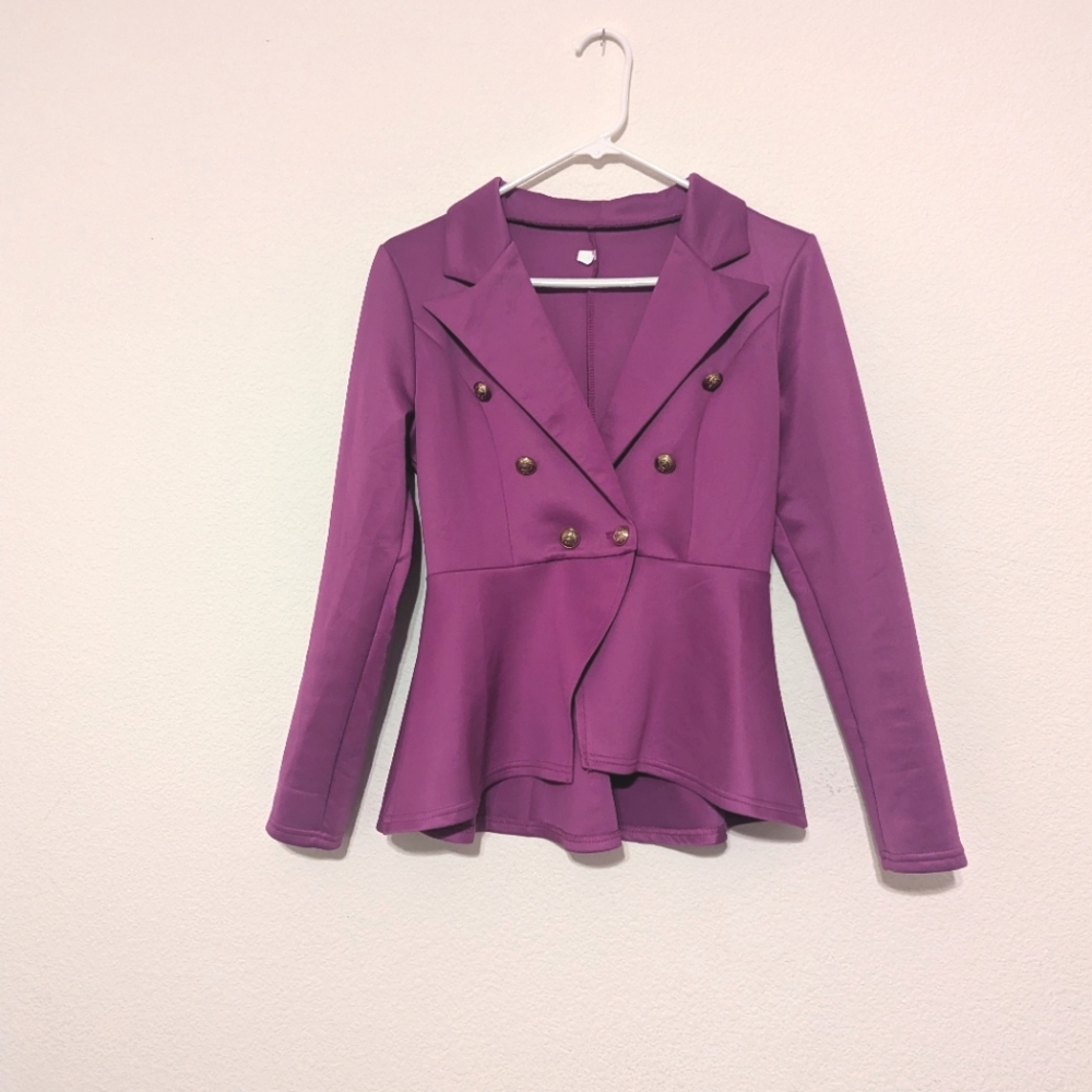Women's purple Blazer
